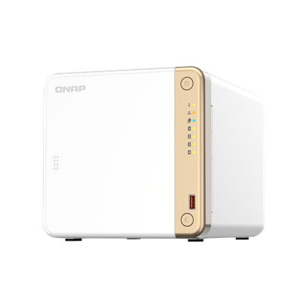 Pilt QNAP | 4-Bay desktop NAS | TS-462-4G | Intel Celeron | N4505 2-core | Processor frequency 2.9 GHz | 4 GB