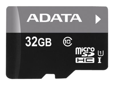 Pilt ADATA | Premier UHS-I | 32 GB | microSDHC | Flash memory class 10 | Adapter