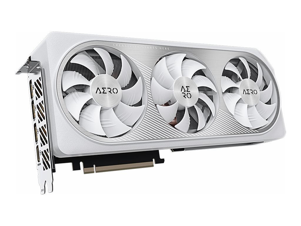 Pilt Gigabyte | GV-N407TSAERO OC-16GD 1.0 | NVIDIA | 16 GB | GeForce RTX 4070 Ti SUPER | GDDR6X | HDMI ports quantity 1 | PCI-E 4.0 | Memory clock speed 2655 MHz