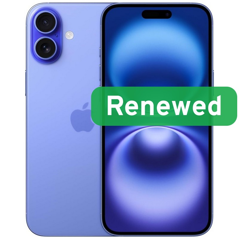 Pilt Apple Renewed Grade A | Apple iPhone 16 | Ultramarine | 6.1 " | OLED | 128 GB | 5G | iOS