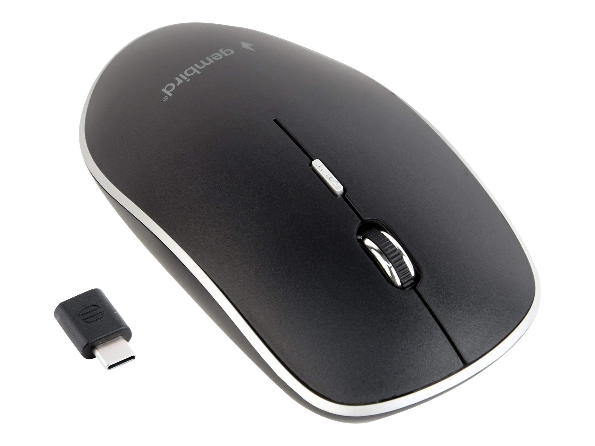 Pilt Gembird | Silent Optical Mouse | MUSW-4BSC-01 | Wireless | USB-C | Black