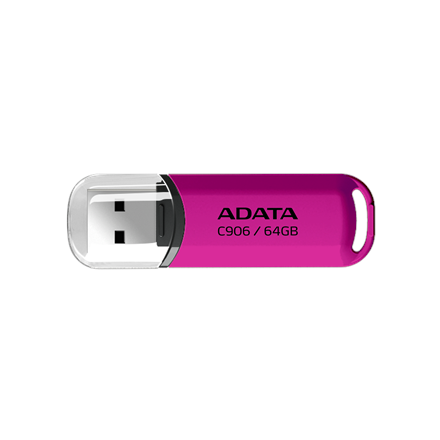 Pilt ADATA | USB Flash Drive | C906 | 64 GB | USB 2.0 | Pink