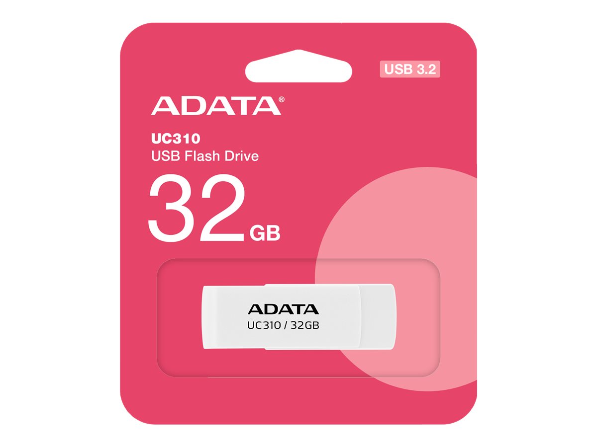 Pilt ADATA | USB Flash Drive | UC310 | 32 GB | USB 3.2 Gen1 | White