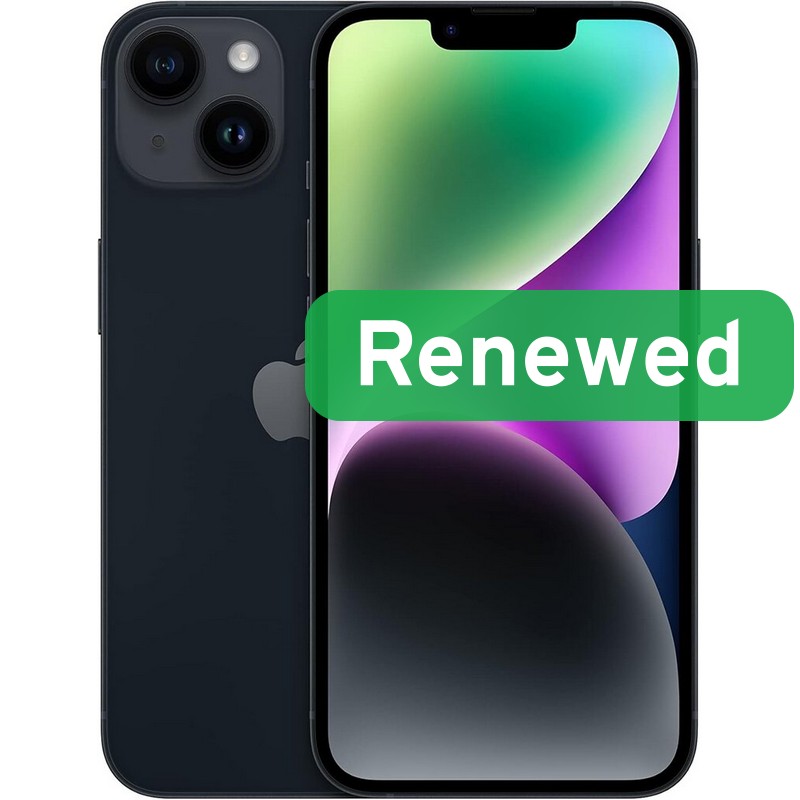 Pilt Apple Renew Grade C | Apple iPhone 14 | Midnight | 6.1 " | Super Retina XDR | A15 Bionic | 6 GB | 128 GB | iOS