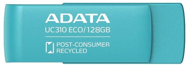 Pilt ADATA | USB Flash Drive | UC310 ECO | 128 GB | USB 3.2 Gen1 | Green