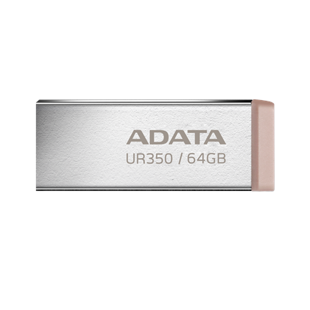 Pilt ADATA | USB Flash Drive | UR350 | 64 GB | USB 3.2 Gen1 | Brown