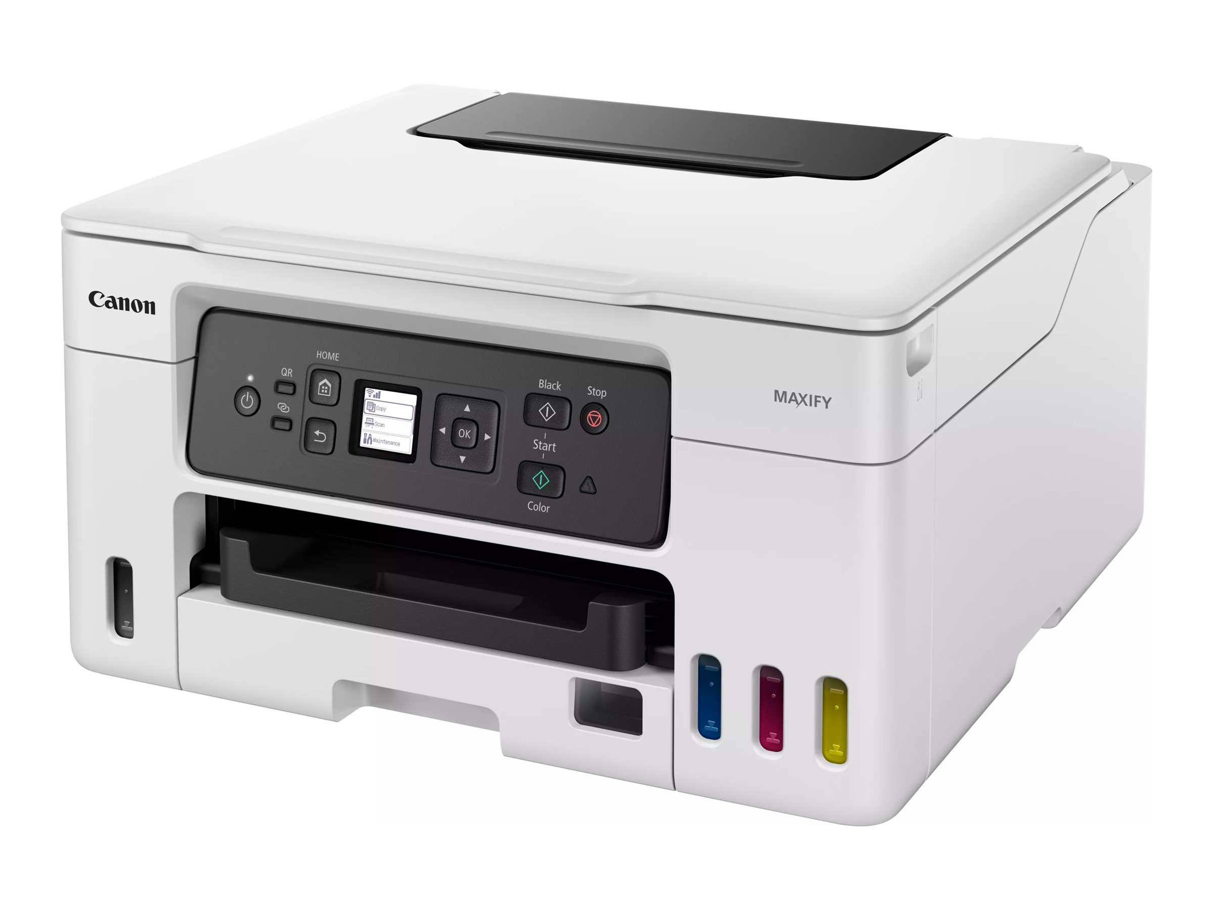 Pilt Multifunctional Printer | MAXIFY GX3050 | Inkjet | Colour | Multifunctional printer | A4 | Wi-Fi | White