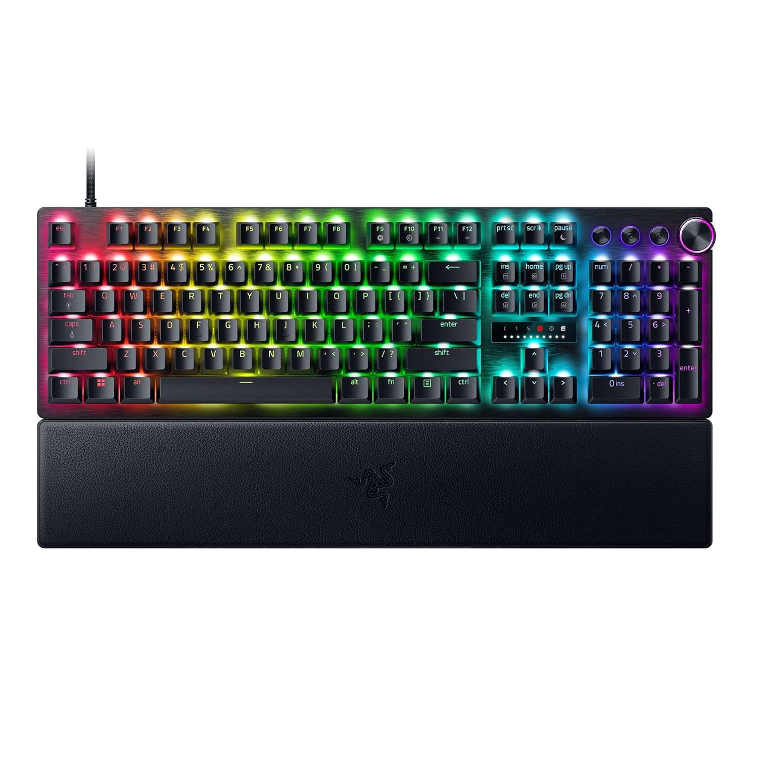 Pilt Razer | Huntsman V3 Pro | Gaming Keyboard | Wired | US | Black | Analog Optical