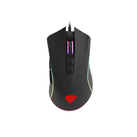 Pilt GENESIS Krypton 770 Gaming Mouse, 12000DPI, Wired, Black | Genesis | Wired | Gaming Mouse | Krypton 770 | Pixart PMW3360 | Yes