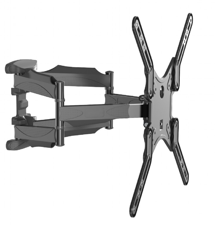 Pilt Gembird | Wall mount | WM-60ST-01 | Tilt, swivel, rotate | 32-60 " | Maximum weight (capacity) 36.4 kg | Black