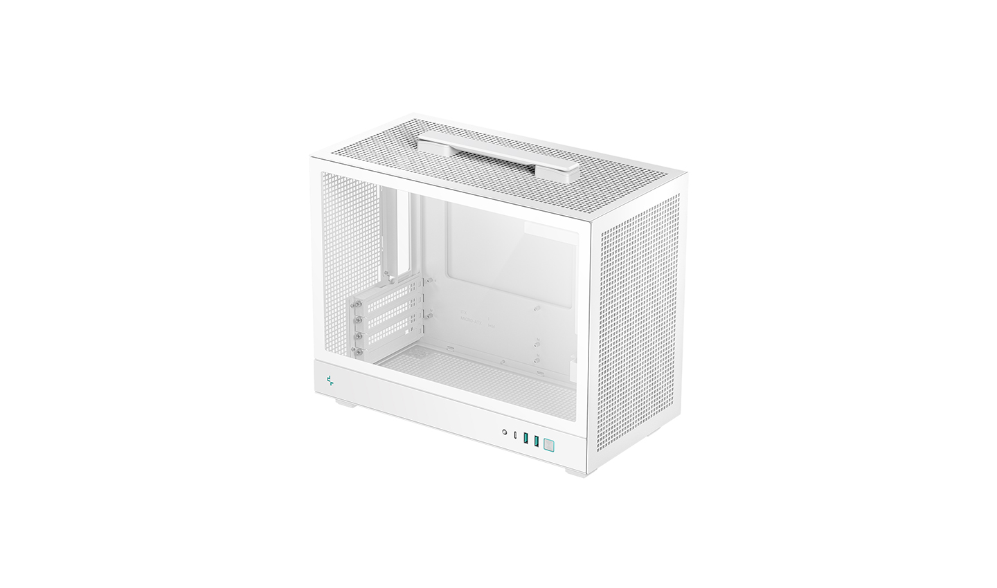 Pilt Deepcool Case | CH160 PLUS WH | White | Micro ATX | Power supply included No