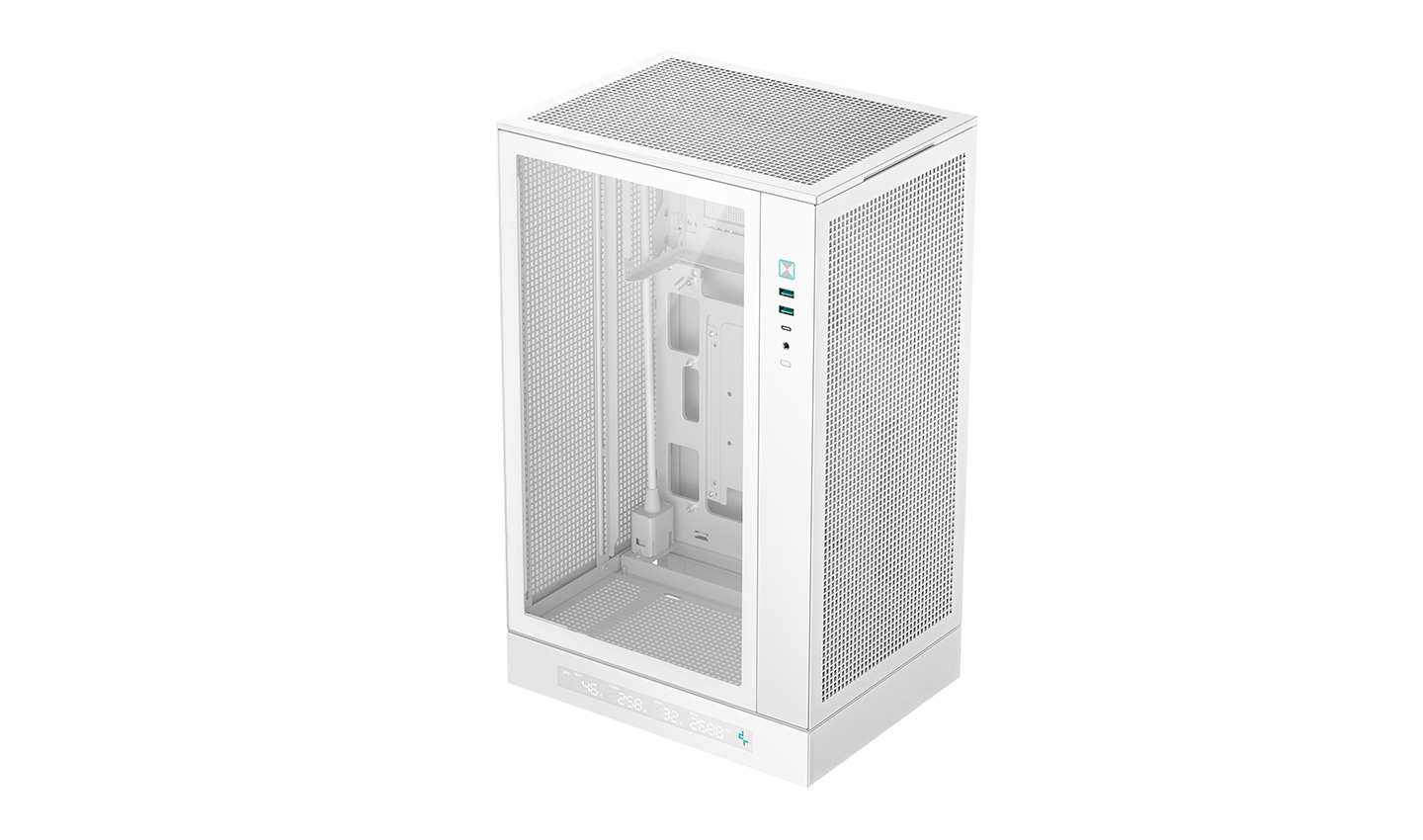 Pilt Deepcool Case | CH270 DIGITAL WH | White | Mini Tower | Power supply included No