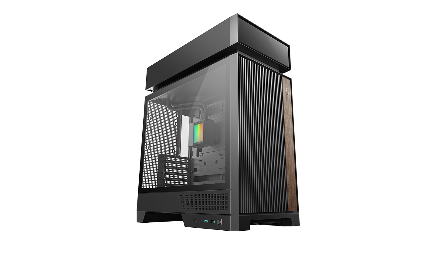 Pilt Deepcool Case | CL6600 | Black | Mid Tower
