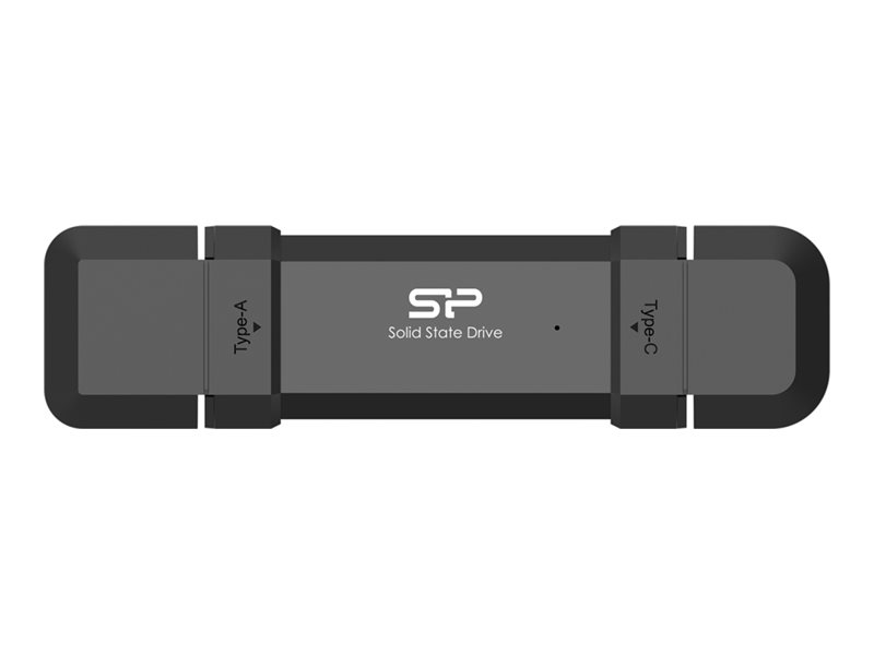 Pilt Portable External SSD | DS72 | 500 GB | N/A " | USB Type-A, USB Type-C 3.2 Gen 2 | Black