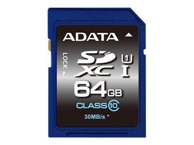 Pilt ADATA | Premier | 64 GB | SDHC | Flash memory class 10 | No