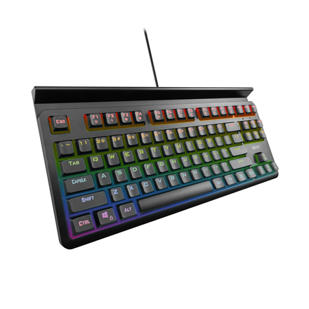 Pilt NOXO | Specter | Gaming keyboard | Mechanical | EN/RU | Black | Wired | m | 650 g | Blue Switches