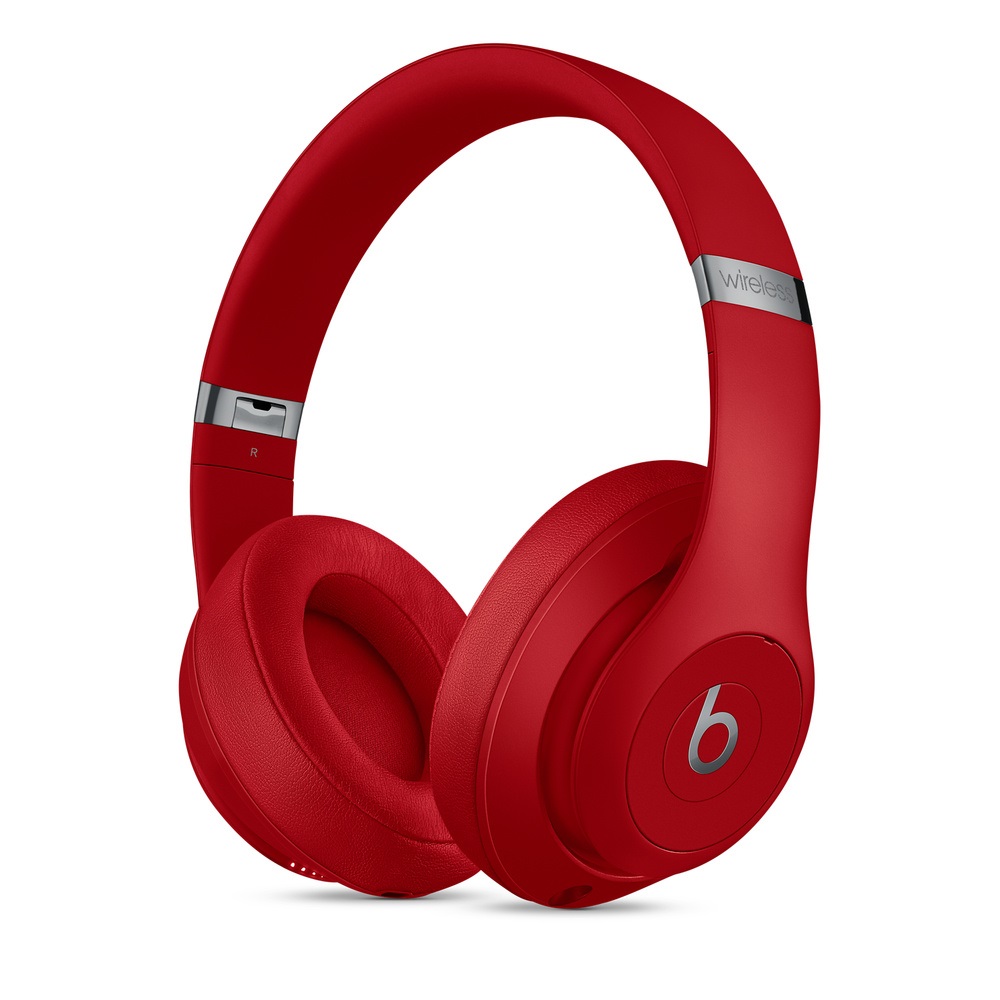 Pilt Beats Studio3 Wireless Over-Ear Headphones, Red | Beats | Over-Ear Headphones | Studio3 | Over-ear | Microphone | Noise canceling | Red