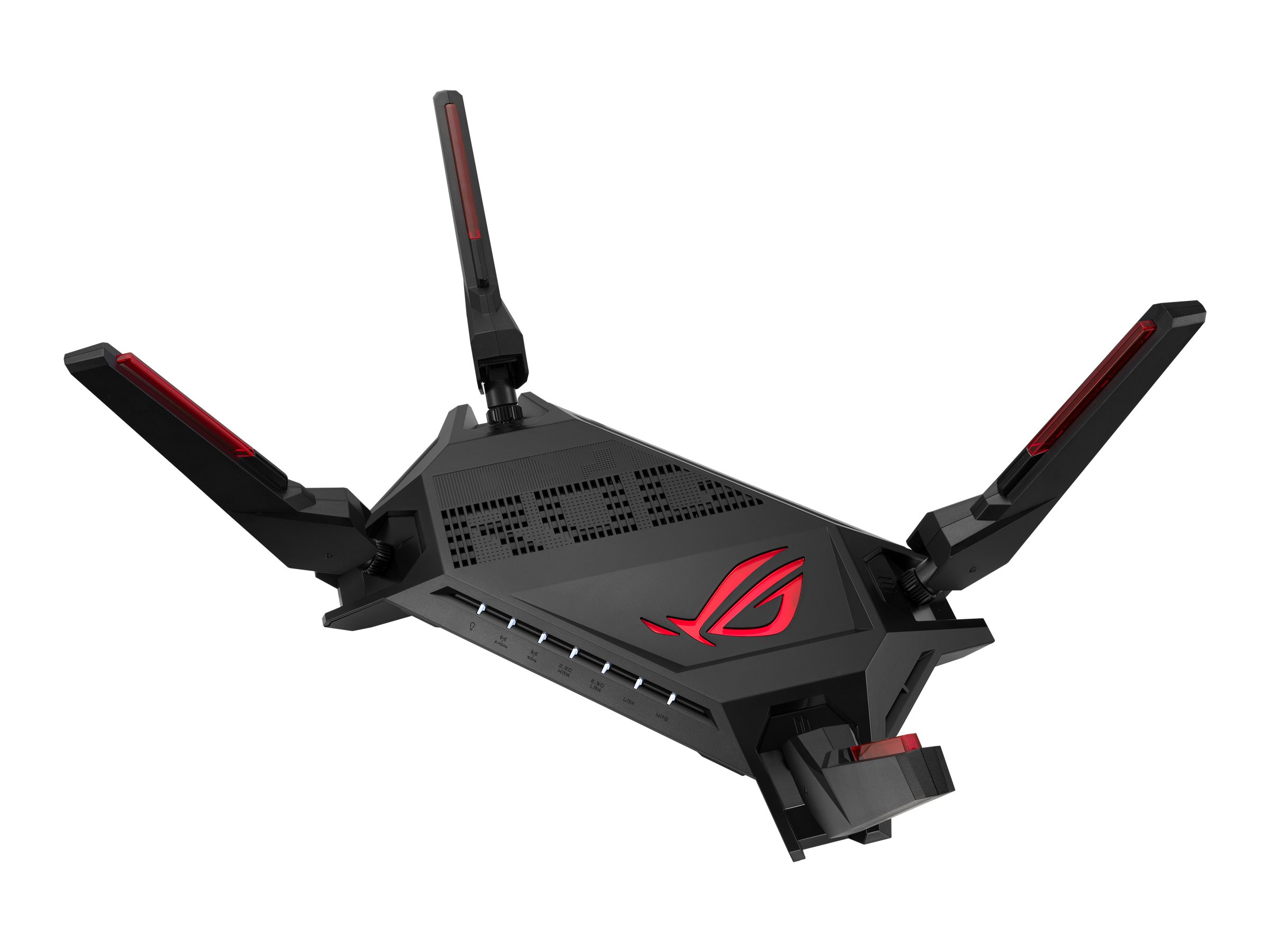 Pilt Dual-band Gaming Router | GT-AX6000 ROG Rapture | 802.11ax | 6000 (1148+4804)  Mbit/s | Mbit/s | Ethernet LAN (RJ-45) ports 5 | Mesh Support Yes | MU-MiMO Yes | No mobile broadband | Antenna type  External antenna x 4 | 36 month(s)