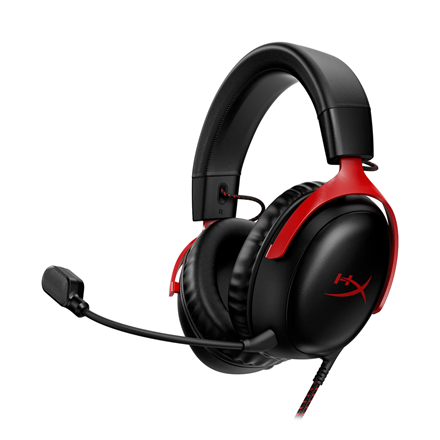 Pilt HyperX | Headset | Cloud III | Built-in microphone | 3.5 mm | Black/Red