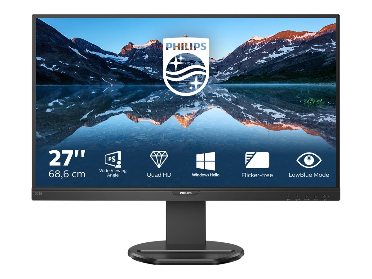 Pilt Philips | USB-C Monitor | 276B9/00 | 27 " | IPS | QHD | 16:9 | 75 Hz | 4 ms | 2560 x 1440 pixels | 350 cd/m² | HDMI ports quantity 1 | Black