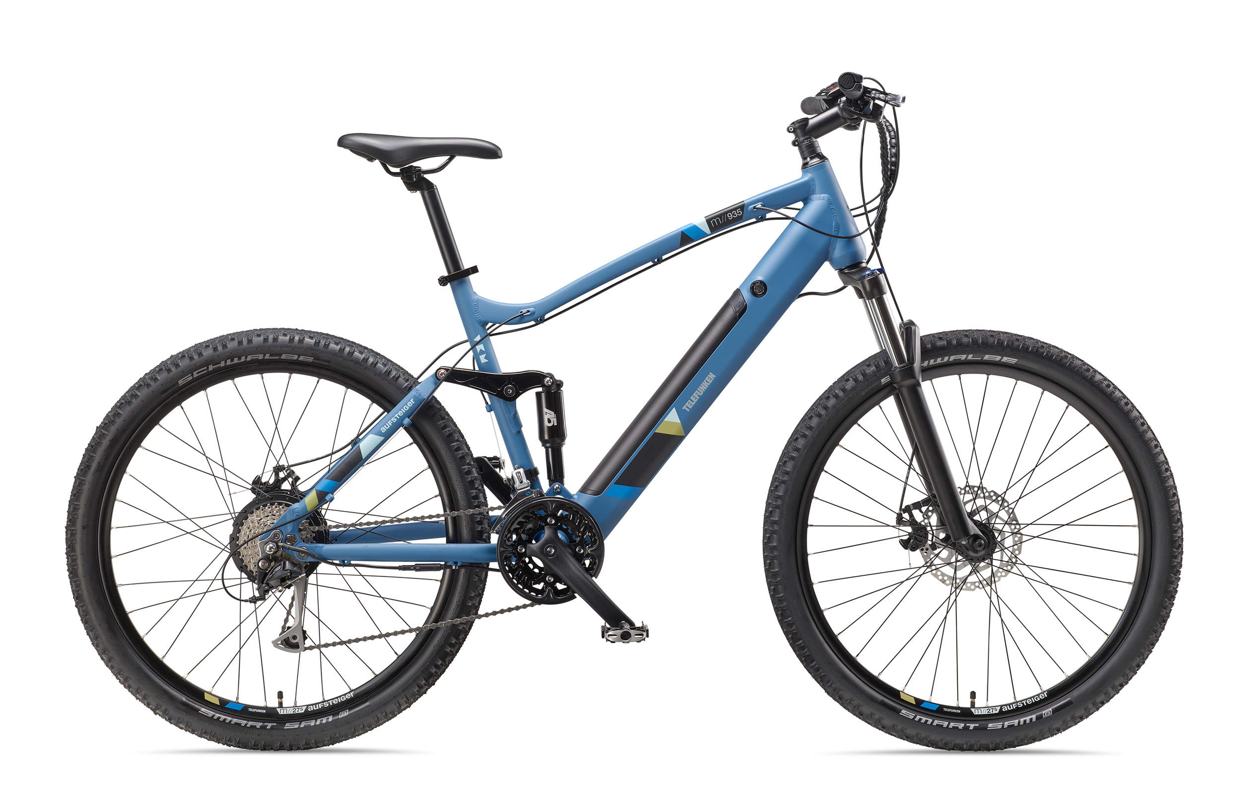 Pilt Telefunken | Aufsteiger M935 | MTB E-Bike | 27.5 " | 24 month(s) | Blue