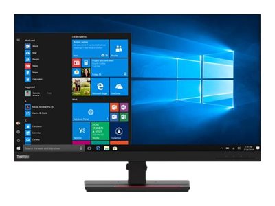 Pilt Lenovo | ThinkVision | T27q-20 | 27 " | IPS | QHD | 16:9 | 60 Hz | 4 ms | 2560 x 1440 pixels | 350 cd/m² | HDMI ports quantity 1 x HDMI 1.4 | Raven Black | Warranty 36 month(s)