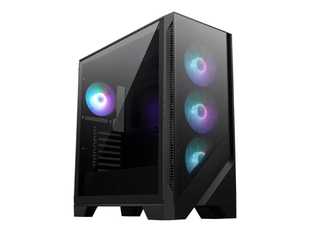 Pilt MSI | PC Case | MAG FORGE 320R AIRFLOW | Side window | Black | Mid-Tower | Power supply included No | ATX