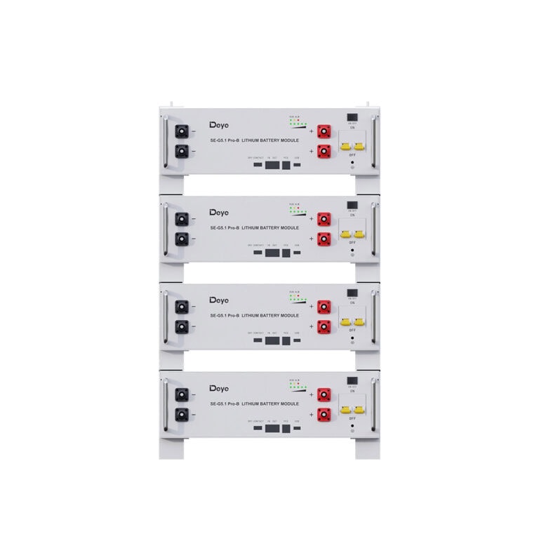 Pilt Deye ESS LV Battery Storage System 5.12 kWh | SE-G 5.1 Pro B