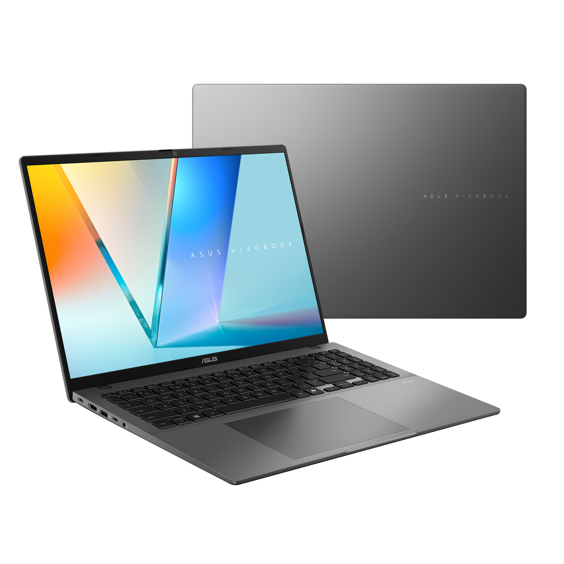 Pilt Asus Vivobook S 16 M3607HA-SH080W | Matte Gray | 16 " | OLED | FHD | 1920 x 1200 pixels | Glossy | AMD Ryzen 7 | 260 | 16 GB | DDR5 | Solid-state drive capacity 1000 GB | AMD Radeon Graphics | Windows 11 Home | 802.11ax | Bluetooth version 5.3 | Keyboard language US international | Keyboard backlit | Warranty 24 month(s) | Battery warranty 12 month(s)