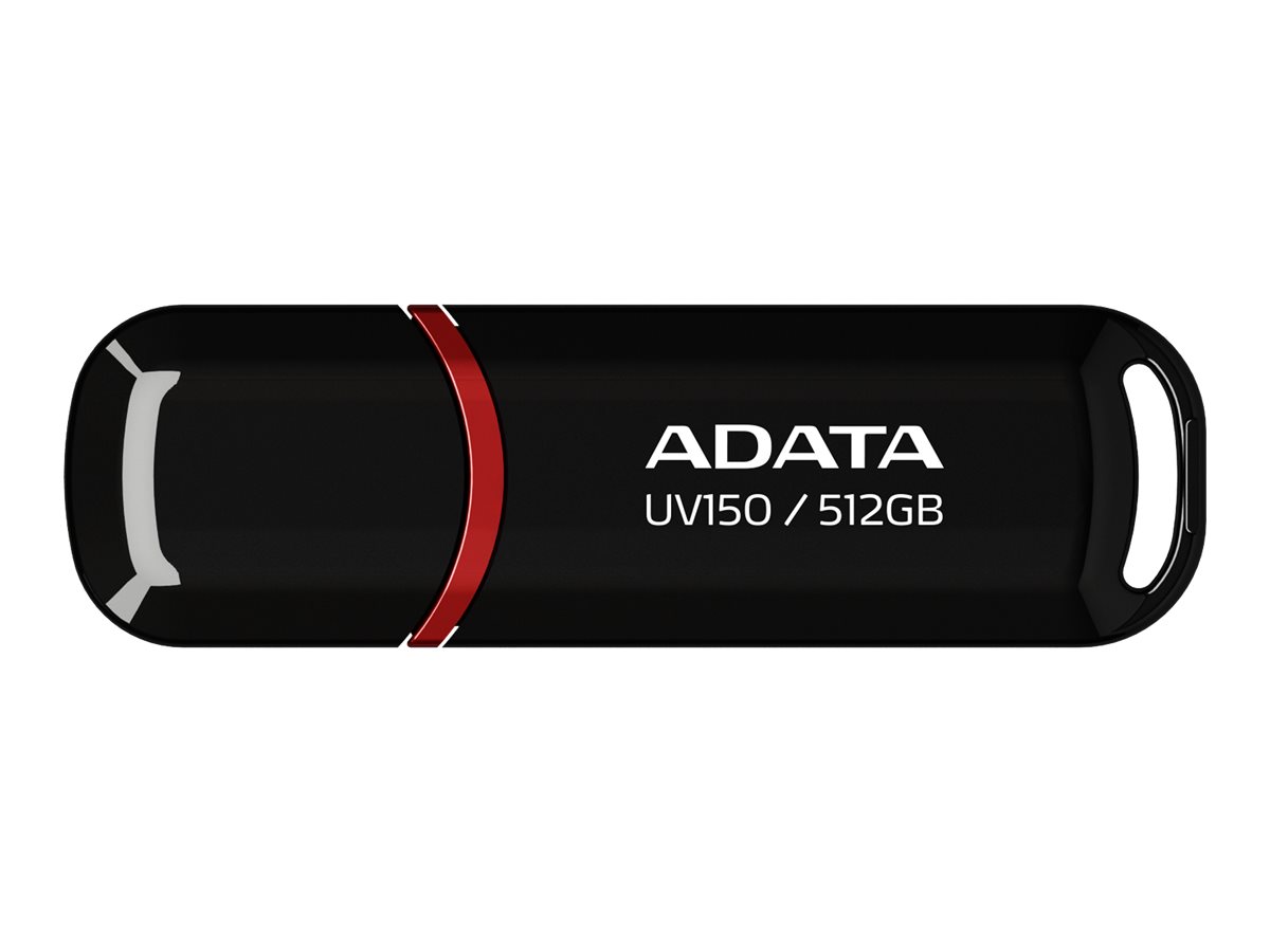 Pilt ADATA | USB Flash Drive | UV150 | 512 GB | USB 3.2 Gen1 | Black