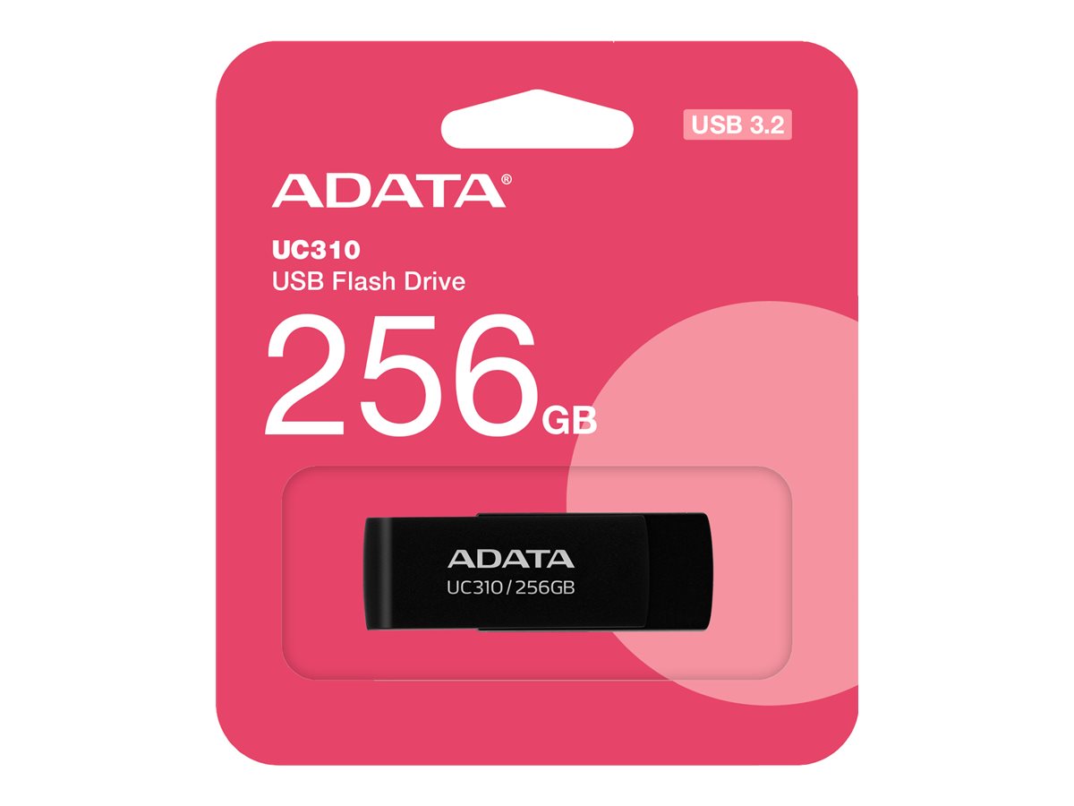 Pilt ADATA | USB Flash Drive | UC310 | 256 GB | USB 3.2 Gen1 | Black