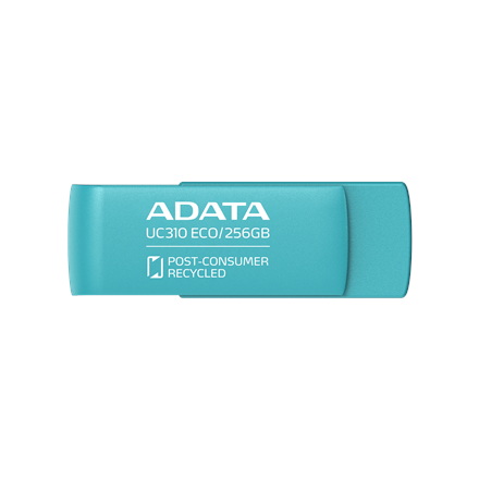 Pilt ADATA | USB Flash Drive | UC310 ECO | 256 GB | USB 3.2 Gen1 | Green