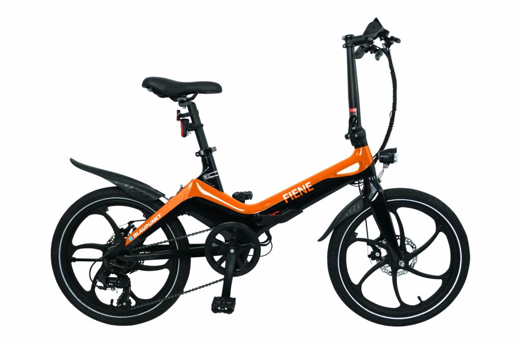 Pilt Blaupunkt | Fiene E-Bike | 20 " | 24 month(s) | Orange/Black