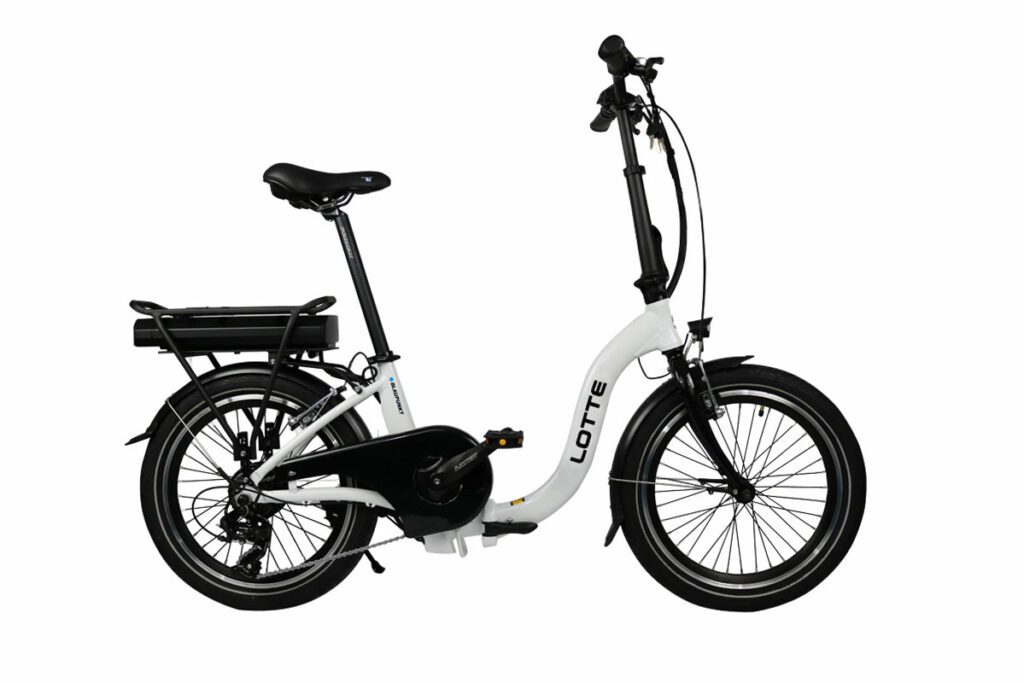 Pilt Blaupunkt | Lotte | E-Bike | 20 " | White/Black