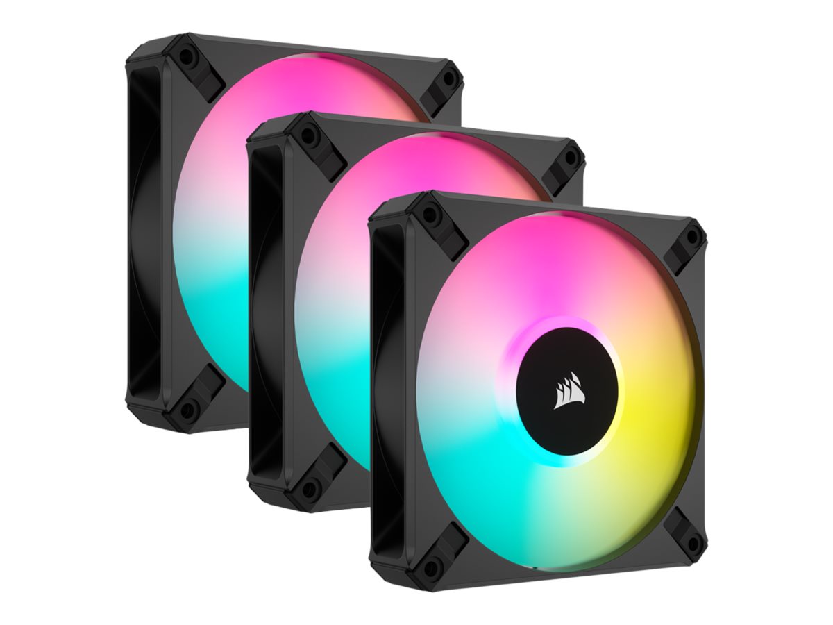 Pilt Corsair | 120mm PWM Triple Fan Kit | iCUE AF120 RGB ELITE | Case Fan