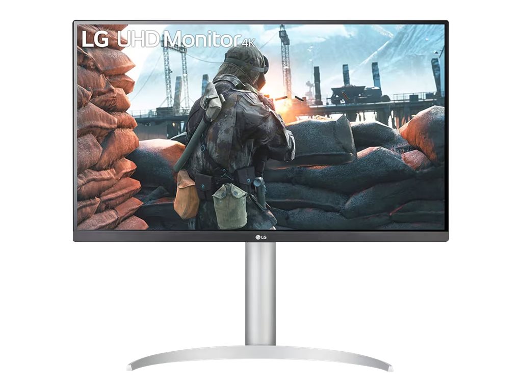 Pilt LG | Monitor | 27UP650P-W | 27 " | IPS | 16:9 | 60 Hz | 5 ms | 3840 x 2160 pixels | 400 cd/m² | HDMI ports quantity 2