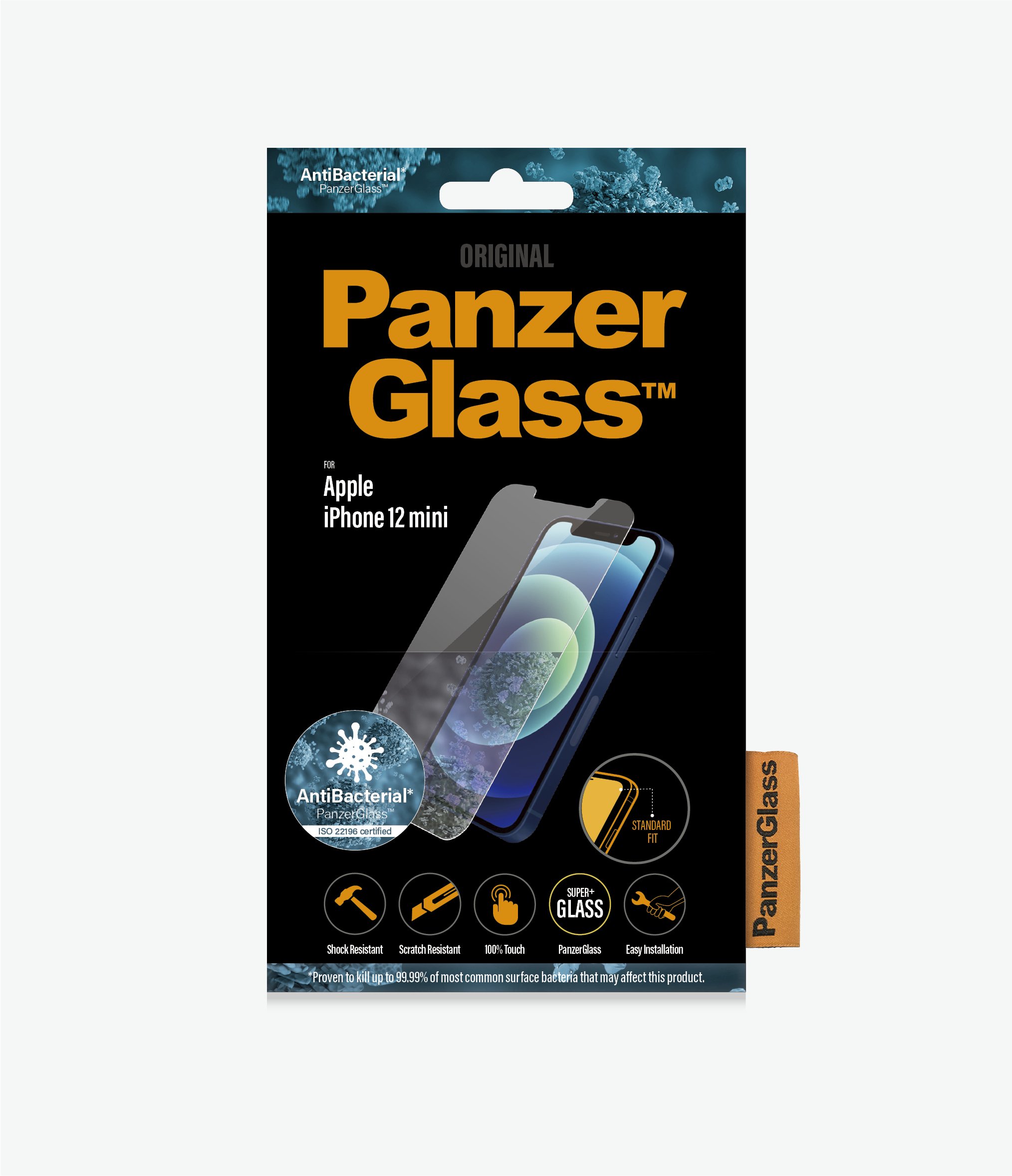 Pilt PanzerGlass | Apple | For iPhone 12 Mini | Glass | Transparent | Clear Screen Protector