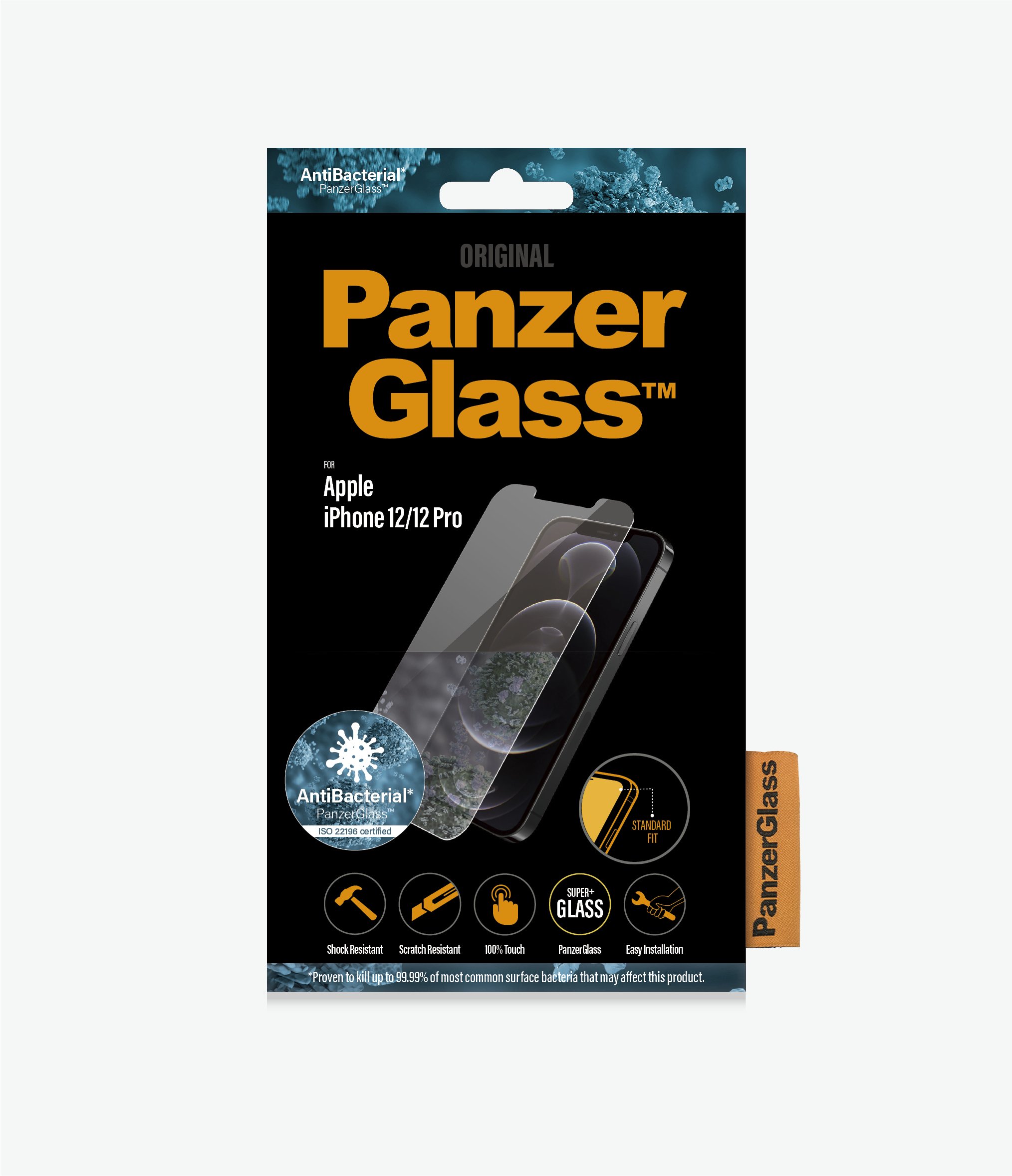 Pilt PanzerGlass | Apple | For iPhone 12/12 Pro | Glass | Transparent | Clear Screen Protector