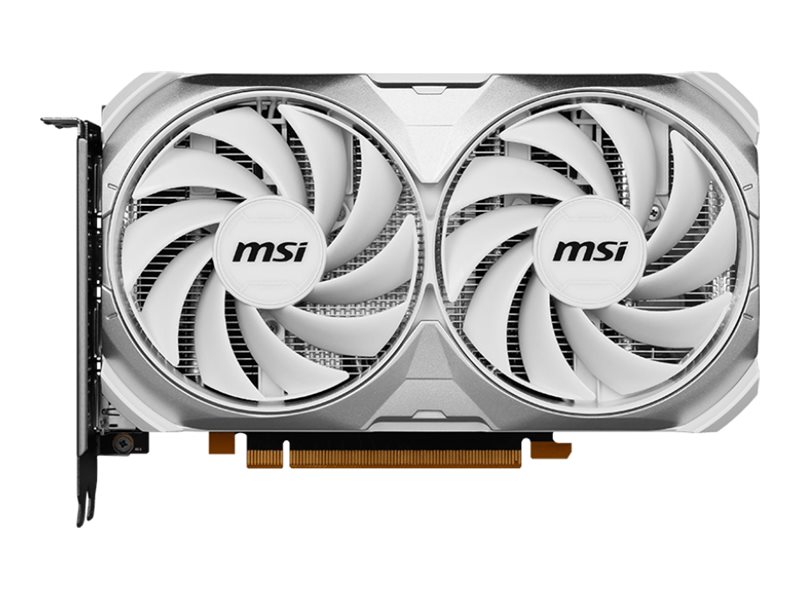 Pilt MSI | GeForce RTX 4060 VENTUS 2X WHITE 8G OC | NVIDIA | 8 GB | GeForce RTX 4060 | GDDR6 | PCI Express Gen 4 x 8