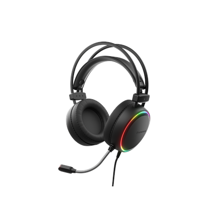 Pilt Genesis | On-Ear Gaming Headset | Neon 613 | Built-in microphone | 3.5 mm, USB Type-A | Black