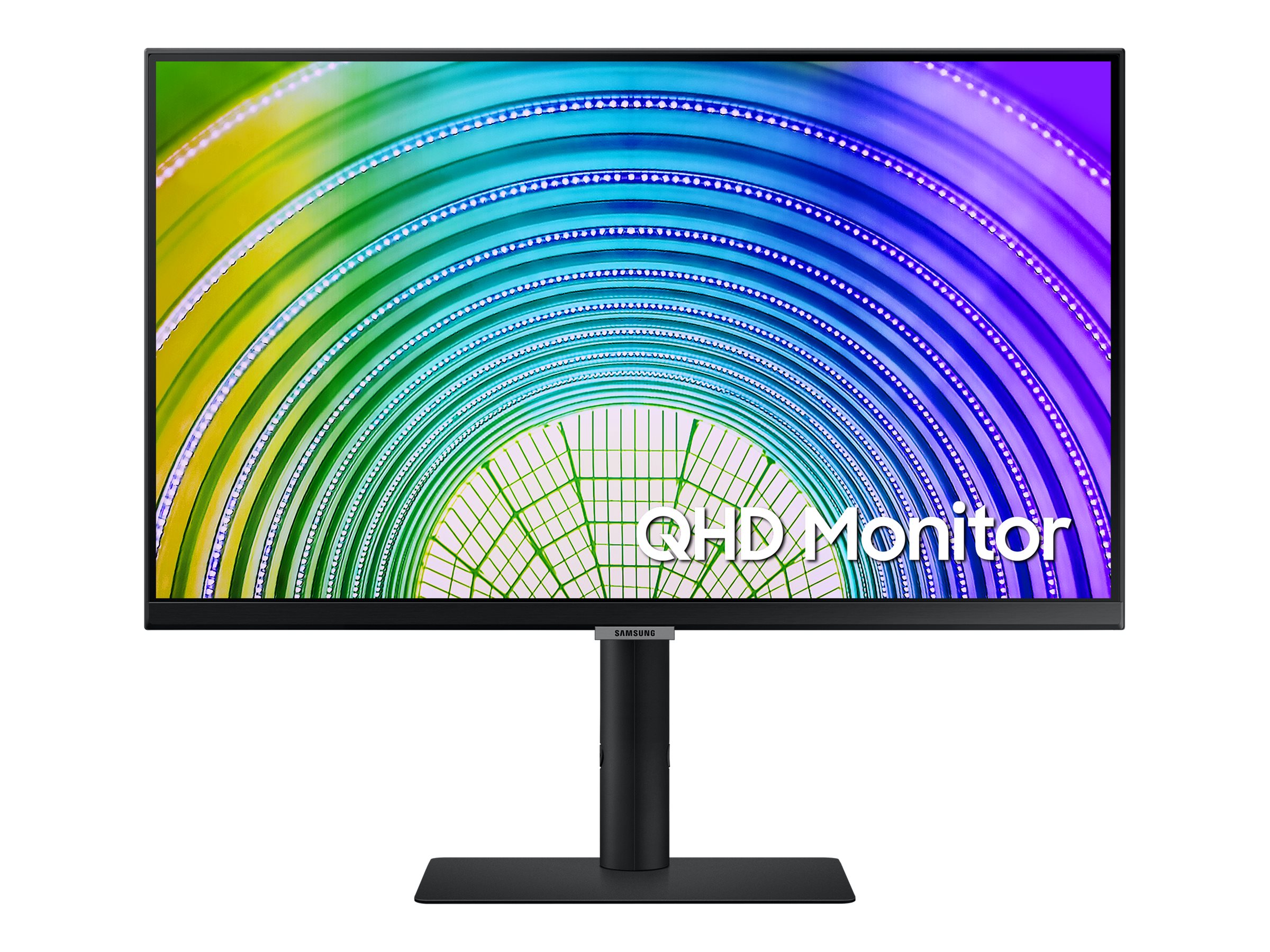 Pilt Samsung | Monitor | LS24A600UCUXEN | 24 " | IPS | 2560 x 1440 pixels | 16:9 | 5 ms | 300 cd/m² | Black | HDMI ports quantity 1 | 75 Hz