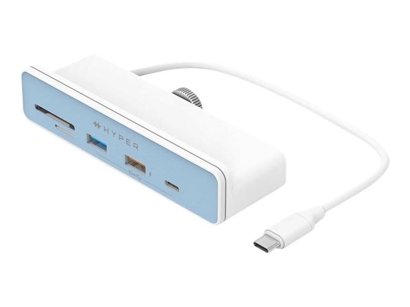 Pilt Hyper HyperDrive USB-C 6-in-1 Form-fit Hub with 4K HDMI for iMac 24" | HDMI ports quantity 1