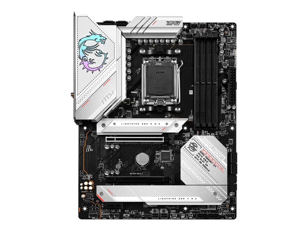 Pilt MSI | MPG B650 EDGE WIFI | Processor family AMD | Processor socket AM5 | DDR5 | Number of SATA connectors 6