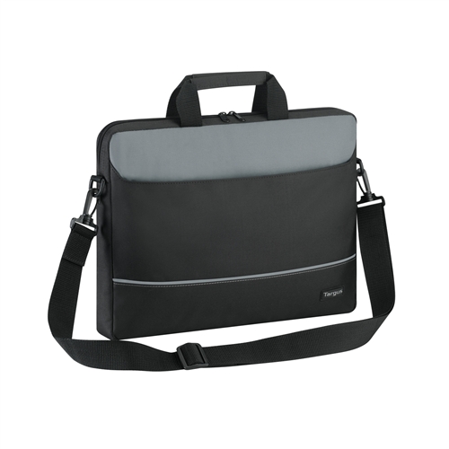 Pilt Targus | Fits up to size 15.6 " | Intellect | Messenger - Briefcase | Black/Grey | Shoulder strap