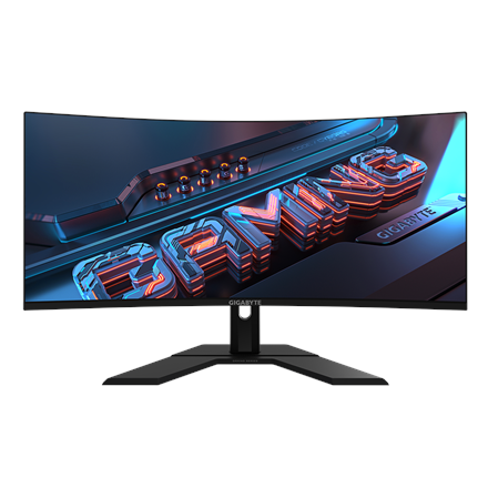 Pilt Gigabyte | GS34WQC EK1 | 34 " | VA | 21:9 | 135 Hz | 1 ms | 3440 x 1440 pixels | 300 cd/m² | HDMI ports quantity 2 | Black