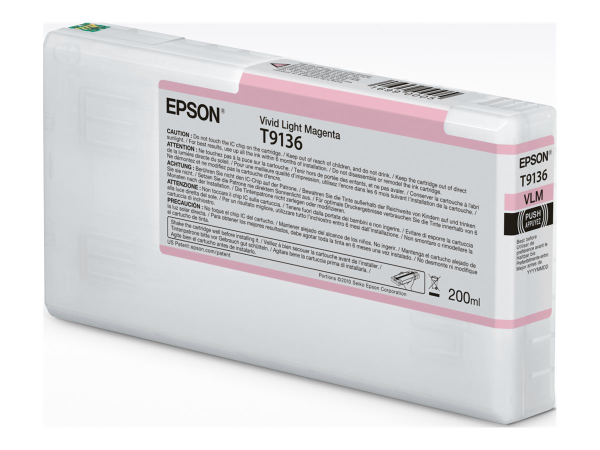 Pilt EPSON T91360N Ink Cartridge Vivid Light Magenta