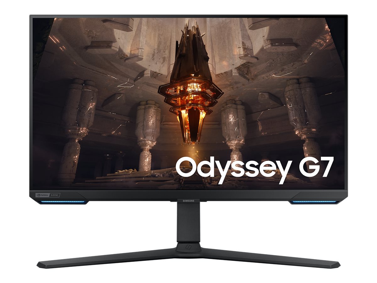 Pilt Samsung | Gaming Monitor | LS28BG700EPXEN | 28 " | IPS | UHD | 16:9 | 1 ms | 250 cd/m² | Black | HDMI ports quantity 2 | 144 Hz