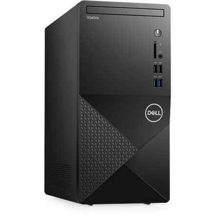 Pilt Dell | Vostro MT | 3910 | Desktop | Tower | Intel Core i3 | i3-12100 | Internal memory 8 GB | DDR4 | HDD 1000 GB | SSD 256 GB | Intel UHD Graphics 730 | No Optical Drive | Keyboard language English | Windows 11 Pro | Warranty ProSupport, NBD Onsite 36 month(s)