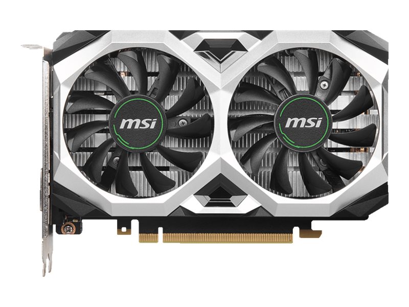 Pilt MSI | GeForce GTX 1650 D6 VENTUS XS OCV3 | NVIDIA | 4 GB | GeForce GTX 1650 | GDDR6 | DVI-D ports quantity 1 | HDMI ports quantity 1 | PCI Express 3.0 x16 | Memory clock speed 1620 MHz