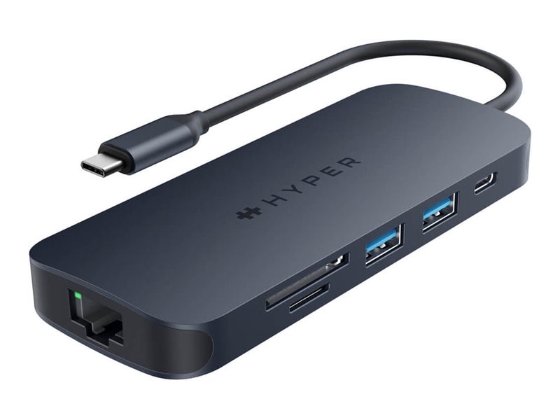 Pilt Hyper HyperDrive Next 8 Port USB-C Hub, 140W | Ethernet LAN (RJ-45) ports 1 | HDMI ports quantity 1